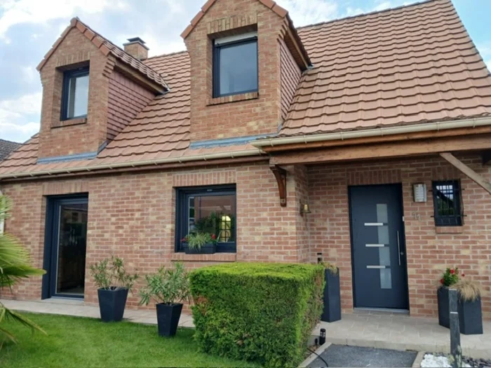 photo d'une véranda réalisée à Proville (3km de Cambrai)